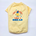 Camiseta manga corta para perros estampada take a bread - Good Bark