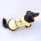 Salchica con camiseta manga corta para perros estampada take a bread - Good Bark