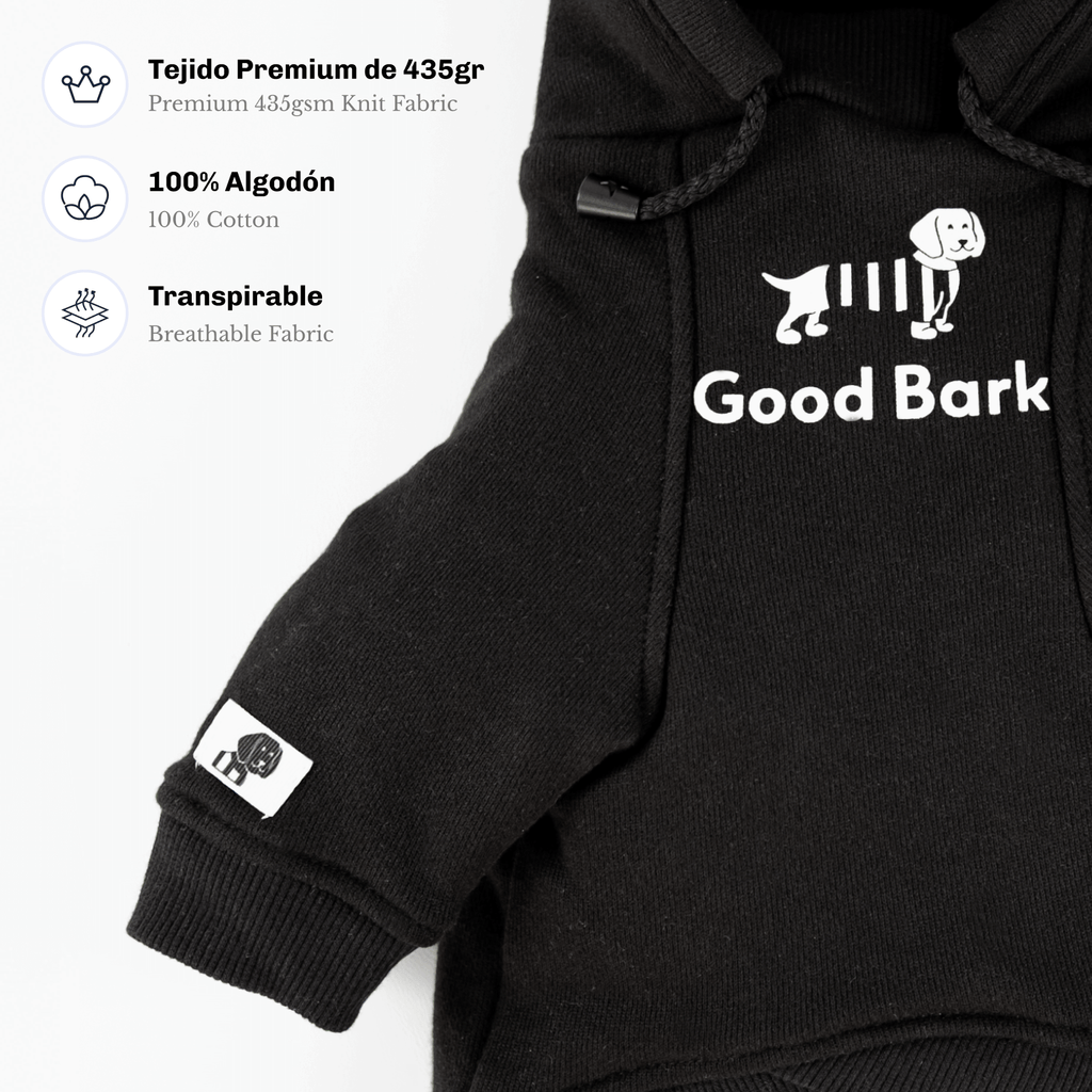 Buzo de alto gramaje 100% algodón- Good Bark