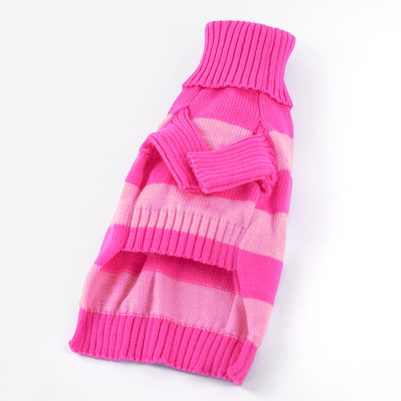 Suéter tejido fucsia y rosado - Good Bark